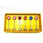 DeAgostini Coffret de 6 Panneaux de signalisations Dinky Toys