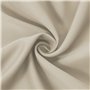 HOMEROKK Lot de 2 Rideaux Occultants 100% Polyester (Ecru, 140 X 240 cm)