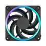 Ventilateur PC - FRACTAL DESIGN - Momentum 12 RGB - FDB - Anneau lumineux ARGB Gen 2 - Contrôle PWM - Noir