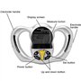 Zwinner Appareil de Mesure de La Graisse Corporelle, Analyseur de Graisse Corporelle Numérique, Outil de Mesure de L'Imc Portabl