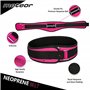 MUSCLE GYM Meteor Ceinture d'haltérophilie pour femme - Soutien dorsal en néoprène pour la musculation, les squats et les soulev
