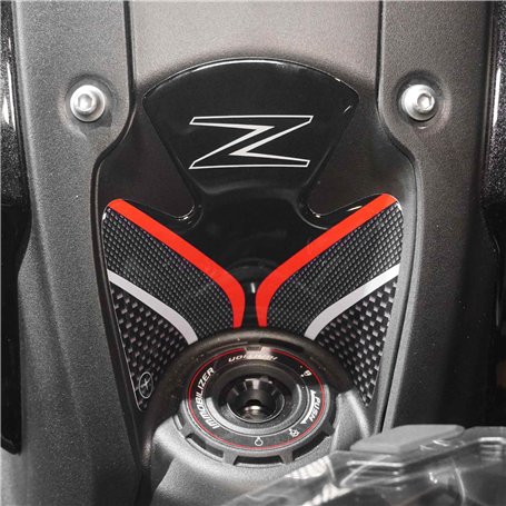 labelbike - Autocollant 3D en Résine pour Décoration et Protection de la Zone clé de Contact de Moto Compatible avec Kawasaki Z9