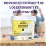 PLANTAWA Acide Citrique Powder 2,5kg | Acide citrique poudre menager pour la cuisine, la salle de bain et le jardin | 100% pur e