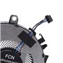 Buwei Nouveau Ventilateur de Refroidissement du processeur pour Ordinateur Portable pour 5 Jeux 15-EC 15-EC0016ax 15-EC0075ax L7