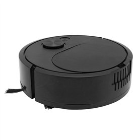 Hosi Robot Aspirateur Balayage Robot ABS Automatique Mini Chargeur USB Éviter Les Tuiles (Le Noir)