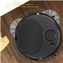 Hosi Robot Aspirateur Balayage Robot ABS Automatique Mini Chargeur USB Éviter Les Tuiles (Le Noir)