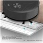 Hosi Robot Aspirateur Balayage Robot ABS Automatique Mini Chargeur USB Éviter Les Tuiles (Le Noir)