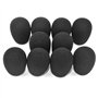 LEEINTO 10 pièces Casque Mousse Microphone Couverture pour Razer BlackShark sur Casque Micro Couverture Micro Pare-Brise Mousse