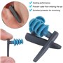 Bediffer Bouchon d'oreille de Plongée Professionnel, Scellant 2PCS Bouchon d'oreille de Natation Étanche pour la Natation pour l
