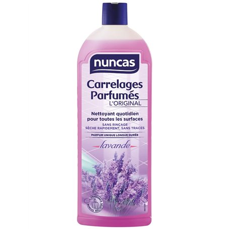 Nuncas Carrelages Parfumés - Nettoyant pour Sols - Lavande - 1000ml