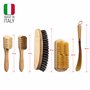 Nettoyage et Soin des Chaussures. Brosse à Chaussures + Brosse avec Laiton + Brosse à suède brosser avec du Caoutchouc pour Nubu