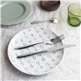 Prima Collection Elba Lot de 24 couverts en acier inoxydable 18/10 pour 6 personnes comprenant 6 cuillères de table, 6 fourchett