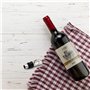 bouchon anti-goutte pour bouteille de vin