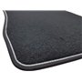 ilTappetoAuto by Fabbri 3 - SPRINT01300 Tapis de voiture en moquette noire antidérapante sur mesure compatible avec Ford Ka II 2