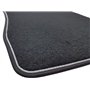 ilTappetoAuto by Fabbri 3 - SPRINT01302 Tapis de Voiture en Moquette Noire antidérapante sur Mesure Compatible avec Fiesta Mk7 d