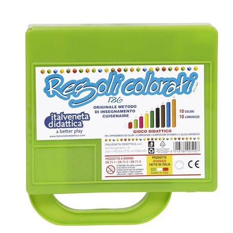 Italveneta Didattica 500 - Mallette de bâtonnets pour l'école