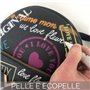Fleur Paint Marker noir mat de sont des marqueurs à base d'eau effet craie parfaits pour personnaliser n'importe quel objet déco