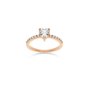 Bague Femme LIU JO LJ2438M18 18 Or rose Blanc