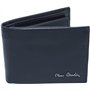 Pierre Cardin Portefeuille homme en cuir noir