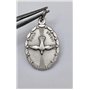 MÉDAILLE OVALE DU SAINT-ESPRIT (LA COLOMBE DU SAINT-ESPRIT) - LES MÉDAILLES DES SAINTS PATRONS - 100% FABRIQUÉ EN ITALIE