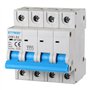 Disjoncteurs Thermique-magnétique pour Protection 4P 63A 220V 380V Salvavita 4 Modules DIN Ettroit JXB1-63-4P-63A