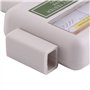 Compteur de PH et de Chlore, Mètre de Qualité de L'eau 2 en 1 pour Tester le PH de L'eau et le Niveau de Chlore pour les Piscine