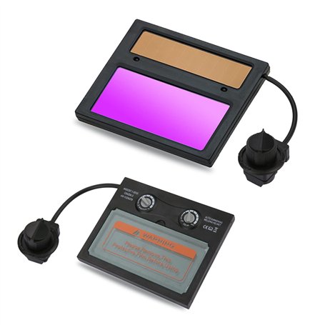 Casque de soudage de panneau solaire remplacer la lentille