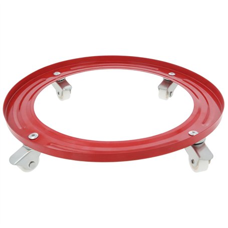 Amig - Support pour Bouteilles de Butane | Plateforme de Transport en Acier | Diamètre : Ø31 cm | avec 4 roulettes pivotantes |