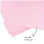 DOHE - Papier A4 coloré de 80 g rose pastel - 100 feuilles 30191