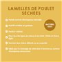MAIKAI Lot 3 x 100g Filet de Poulet Séché - Friandises pour Chien 100% Naturelles -Protéines et Nutriments de Qualité - Nourritu