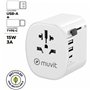 Chargeur mural Muvit MCADP0006 15 W Blanc