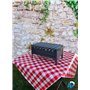 IMEX EL ZORRO 71400 Barbecue à brochettes au Charbon de Bois 38 x 20 x 22 cm