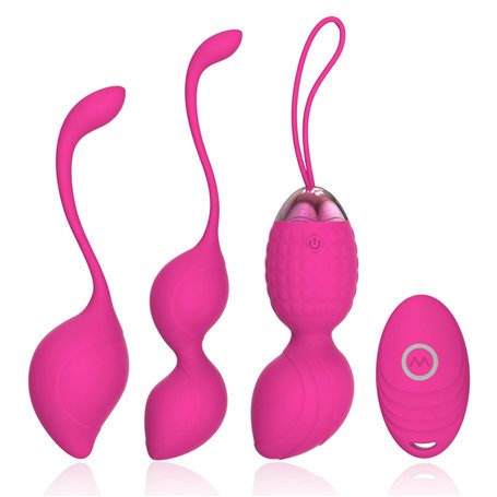 Kegel Balls Kit Poids d'exercice 2 en 1 pour les débutants