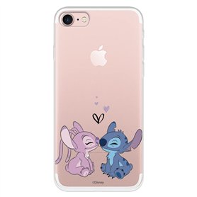 Coque officielle Lilo & Stitch Angel & Stitch Kiss pour iPhone 7 - iPhone 8 pour protéger votre téléphone - Licence officielle D Coque officielle Lilo & Stitch Angel & Stitch Kiss pour iPhone 7 - iPhone 8 pour protéger votre téléphone - Licence officielle D