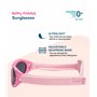 Kiddus Lunettes de Soleil Baby pour Nouveau-nés Bébé Garçon Fille. De 0 mois à 2 ans. Protection Solaire UV400. Bande Réglable e