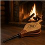 Space Home - Soufflet Cheminée - Serviteur Poele a Bois - Serviteur Cheminée - Ustensiles Cheminee Bois - Set Cheminee - Souffle