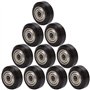 RUNCCI-YUN [10 pcs] 3D Imprimante Modèles Poulie V-slot POM Poulie En Plastique Modèles Roulements à Billes V Roulement Poulie P