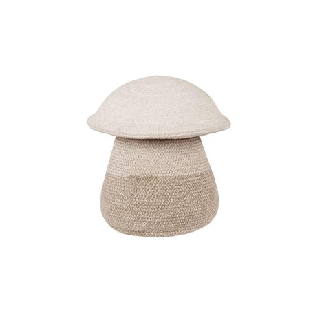 Lorena Canals Panier Mama Mushroom 97% Coton 3% Autres Fibres -Naturel