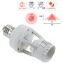PS-TECH Douille avec détecteur de mouvement PIR Ampoules avec culot E27 pour une utilisation en intérieur avec réglage du temps 