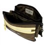 Pepe Jeans Caden Trousse triple compartiment Vert 22x12x5 cms Polyester