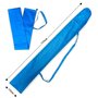 Housse de parasol de plage avec poignée. Housse pour parasol de plage avec poignée bleue. Complément ou accessoire de rechange p
