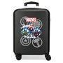Marvel Avengers The Avengers Heroes Valise Cabine Noir 38x55x20 cms ABS Rigide Serrure à combinaison latérale 34L 2.74 kgs 4 rou