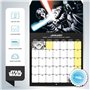 Grupo Erik - Calendrier Mural 2025 Star Wars | Calendrier Mensuel 30x60cm - De Janvier 2025 à Décembre 2025