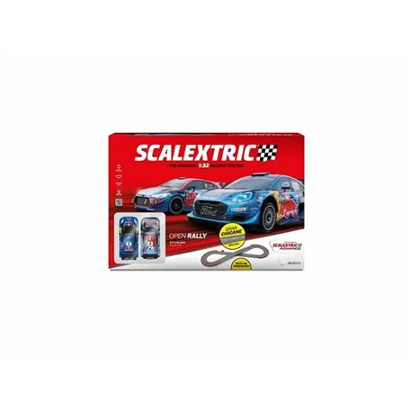 Piste de course Scalextric Open Rally 233 x 77 cm