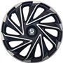 Sparco Enjoliveurs Varese - 16-pouces - Argent/Noir - Set de 4 pièces