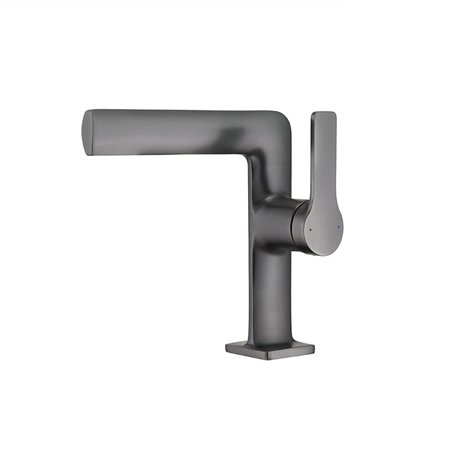 INEX EUROPA Robinet lavabo gris - gris métal avec 5 ans de garantie