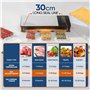 PORTENTUM Machine sous vide alimentaire avec 10 sachets offerts – Appareil de mise sous vide domestique – Soudeuse alimentaire à