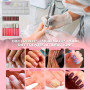 Tour à ongles professionnel 35000 tr/min Kit de manucure et pédicure électrique à 16 éléments, Nail Drill haute performance, idé