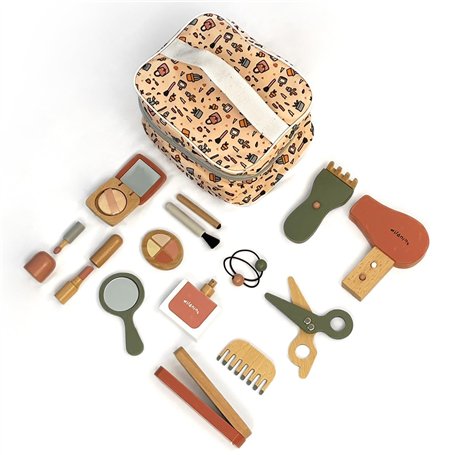 WILDNINS Kit de coiffure pour enfants en bois