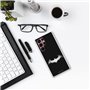Personalaizer Coque Souple Compatible avec Smartphone Samsung S22 Ultra de Batman en Blanc